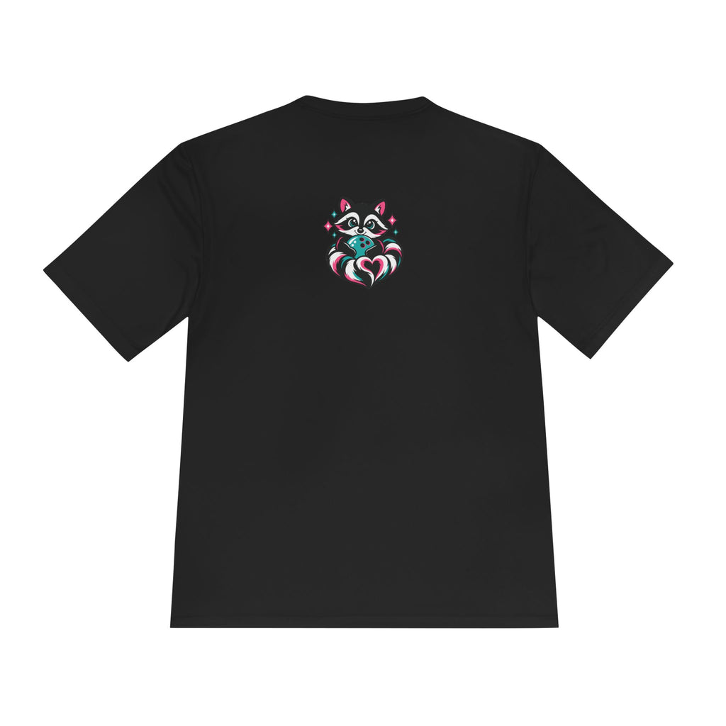 Bowling Raccoon Tee — “Bowl Better Boo” Moisture‑Wicking Graphic Shirt