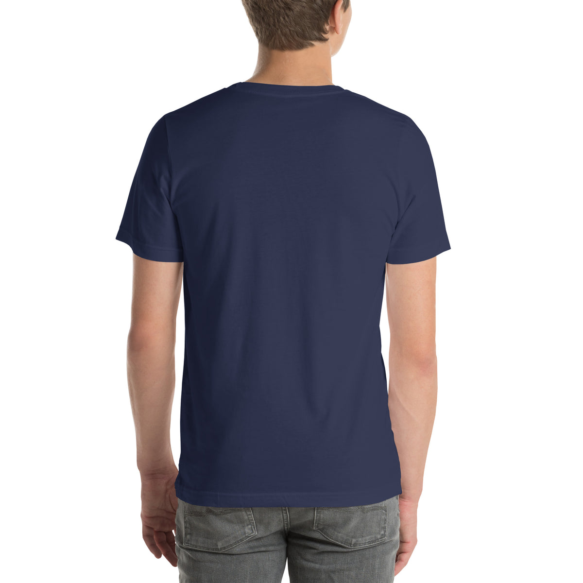 OnlySubs Core Logo Tee in Navy, plain back